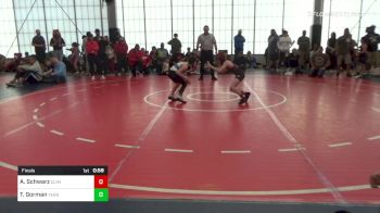 52-58 lbs Final - Aiden Schwarz, Climmons Trained/AWC vs Tyler Gorman, Teknique Wrestling