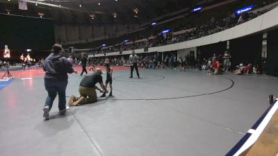 Rookie K-2 40 Quarterfinal - Jayden Berry, Grizzly Wrestling Club vs Grant Johnson, Raider Nation Wrestling Club