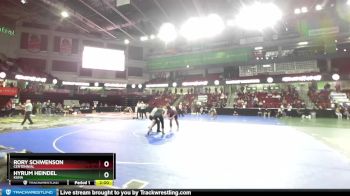 285 lbs Champ. Round 2 - Rory Schwenson, Centennial vs Hyrum Heindel, Kuna