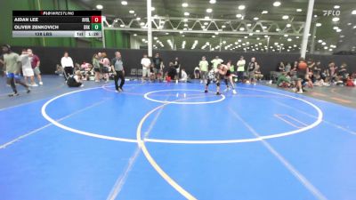 128 lbs Rr Rnd 3 - Aidan Lee, Revival Jokers - HSC vs Oliver Zenkovich, Dark Horse Gold - HSC