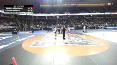 165 lbs Quarterfinal - Teagan McGuinness, Union-Endicott-4 vs Lauren Winfield, Springville-6