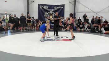 43 lbs Rr Rnd 5 - Gabriella Gauthier, Maryland Mana - W vs Hayden Brennen, Cowtown - W