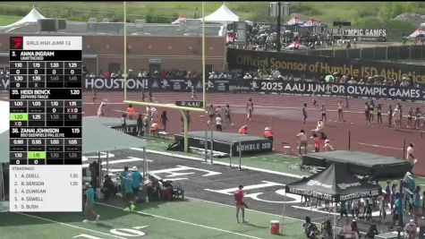 Replay: High Jump 2 - 2025 AAU Junior Olympic Games | Jul 30 @ 8 AM