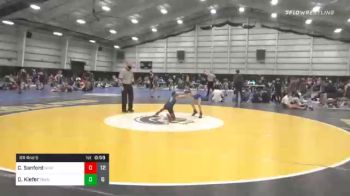 60 lbs Prelims - Cason Sanford, Grindhouse Wrestling vs Derik Kiefer, Teknique ES