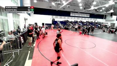 135 lbs 1st Place Match - Sussette Bell, Threshold Wrestling Club vs Alison Chavez, Pounders Wrestling Club