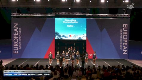 Geneva Lights Cheerleading Club - Lights [2026 IASF L4 - Open - Coed Day 1] 2026 The European Summit