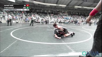 Consolation - Zayden Agee, Jay Wrestling Club vs Tytin Daniels, Hilldale Youth Wrestling Club