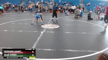 58 lbs Round 4 - Nathanael Kanagy, Palmetto State Wrestling Acade vs Blaze Murray, Palmetto State Wrestling Acade