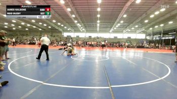 132 lbs Rr Rnd 1 - James Nalbone, Hammer Wrestling Club vs Reid Buzby, North Hunterdon Wrestling Club