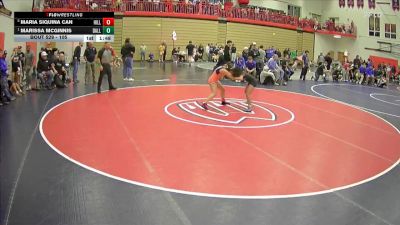 105 lbs Semifinal - Marissa McGinnis, Dallas vs Maria Siquina Can, Hillsboro