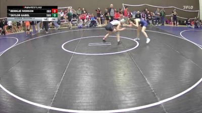 115 lbs Cons. Round 2 - Taylor Gabel, Tahoma vs Berklie Iverson, Union