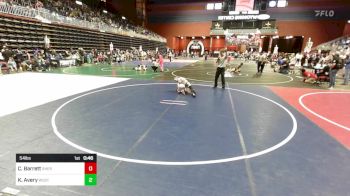 54 lbs Quarterfinal - Cole Barrett, Sheridan WC vs Kovie Avery, Westlake