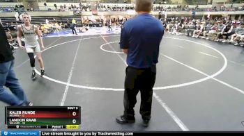 106 lbs Round 3 (4 Team) - Kaleb Runde, Holmen vs Landon Raab, Willard