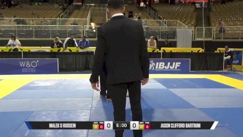 Jason Clifford Bartrum vs Malek S Hussein 2025 Pan Jiu Jitsu IBJJF Championship