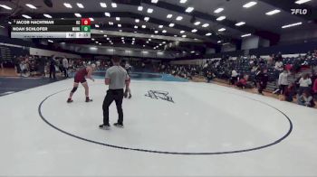 174 lbs Cons. Round 4 - Noah Schlofer, Muhlenberg vs Jacob Hachtman, King`s College