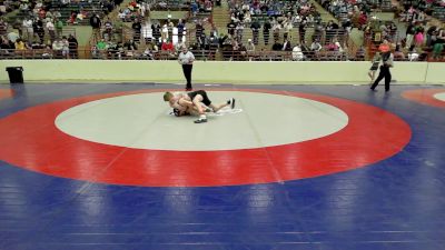 110 lbs Consi Of 4 - Braylin Woods, Ridgeland Wrestling Club vs Nathan Overbey, Bremen Takedown Club