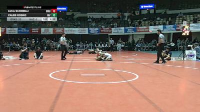 132 lbs Placement (16 Team) - Luca Schinelli, Grassfield vs Caleb Kosko, Nazareth
