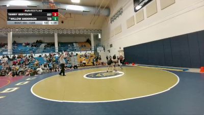 155B Round 2 - Tawny Bertolini, Greybull/Riverside vs Willow Anderson, Tongue River