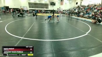 128-131 lbs Round 3 - Nate Knight, Douglas vs Anthony Razo Porras, Poudre
