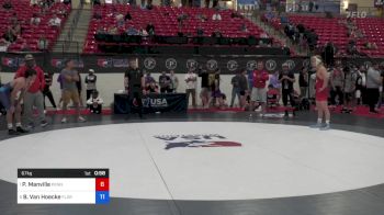 67 kg Semis - Pierson Manville, Pennsylvania vs Brennan Van Hoecke, Florida