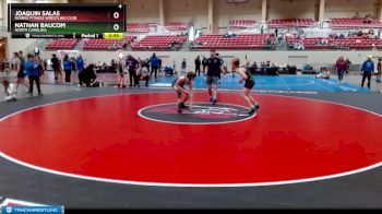 114-118 lbs Cons. Semi - Joaquin Salas, Morris Fitness Wrestling Club vs Nathan Baucom, North Carolina