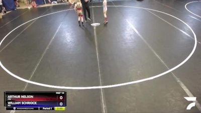 63 lbs Quarterfinal - Arthur Nelson, MN vs William Schriock, ND