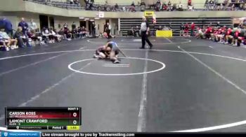 152 lbs Quarterfinals (8 Team) - Lamont Crawford, Klein vs Carson Koss, GET-Melrose/Mindoro