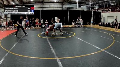 74 kg Champ. Round 3 - Tyler Lillard, Indiana RTC vs Cavarius Liddie, RTC South
