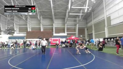 51 lbs Cons. Round 4 - Tommy Gunn, Bear Lake Wrestling Club vs Brixon Haycock, Carbon Wrestling Club