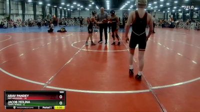 100 lbs Rd# 2 10:30am Friday - Dakota Sandy, Mat Assassins vs Miles Haynes, Terps Xpress