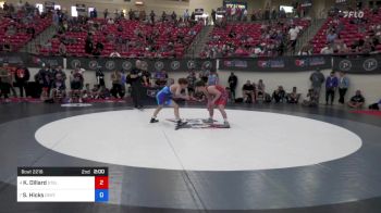 55 kg Round 1 - Keanu Dillard, Steller Trained Wrestling vs Slater Hicks, Central Coast Regional Training Center