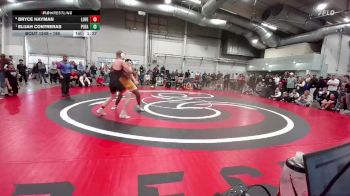 190 lbs Quarterfinal - Elijah Contreras, Pueblo East vs Bryce Hayman, Loveland