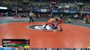 Quarterfinal - Luke Caballero, St. Louis vs Kye Smith, Basile