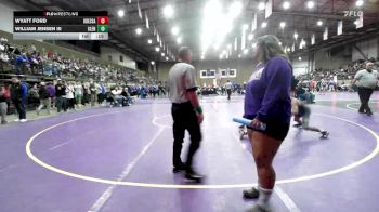 126 lbs Cons. Round 2 - Wyatt Ford, Odessa vs William Jensen Iii, Glenpool