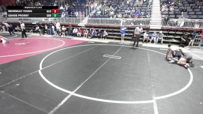 137 lbs Rr Rnd 4 - Nehemiah Young, Natrona Colts vs Quade Probst, Sanderson Wrestling Academy