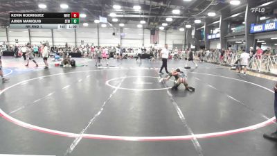 95 lbs Rr Rnd 1 - Kevin Rodriguez, Whitted Trained National Dual Team - MS vs Aiden Maniquis, Shore Thing Surf - MS