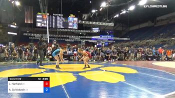 127 lbs Cons 16 #2 - Lexi Hatfield, Missouri vs Andrea Schlabach, Ohio