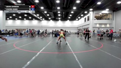 157 lbs Quarters - Devin Johnson, WI vs Colten Jones, VA