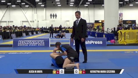 KATARZYNA MARIA SZCZERBA vs ALICIA M ANAYA 2025 World IBJJF Jiu-Jitsu No-Gi Championship