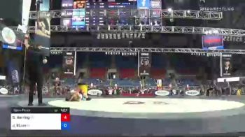 106 lbs Semifinal - Sam Herring, Pennsylvania vs Jackson BLum, Michigan