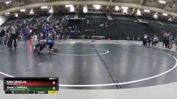 90 lbs Finals (2 Team) - Kain Ornelas, Team Zapas vs Isaac Carroll, G.I. Grapplers Black