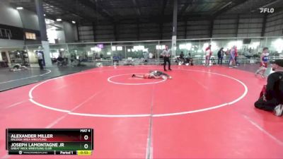 65 lbs Cons. Round 3 - Alexander Miller, Raleigh Area Wrestling vs Joseph Lamontagne Jr, Great Neck Wrestling Club