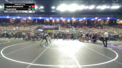 165 1A Cons. Round 2 - BLAIR KEATS, Robinson vs Joseph Richardson, Lincoln Park Academy