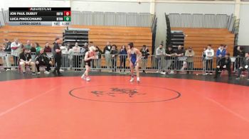 106 lbs Consolation - Jon Paul Dubuy, Newton North vs Luca Finocchiaro, Methuen