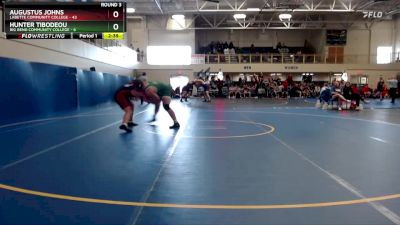 285 lbs Round 3 (6 Team) - Augustus Johns, Labette Community College vs Hunter Tibodeou, Big Bend Community College