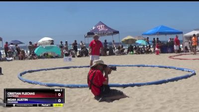 182-196 lbs Round 2 - Cristian Flechas, California vs Noah Austin, Colorado