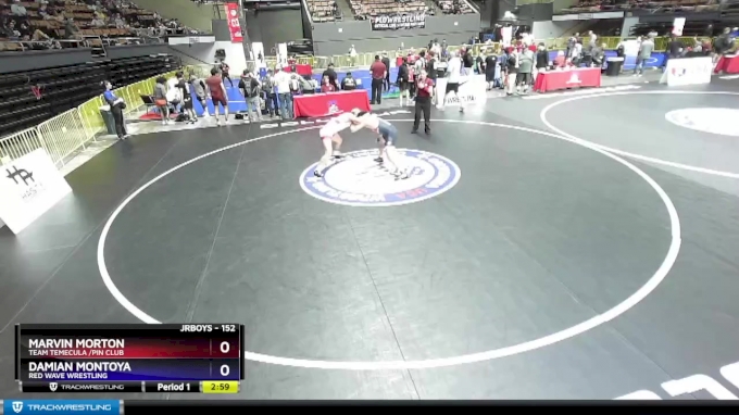 152 lbs Champ. Round 1 - Marvin Morton, Team Temecula /Pin Club vs ...