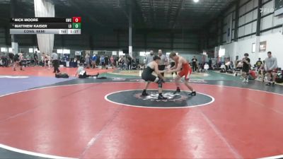 165 lbs Cons. Semi - Matthew Kaiser, Legacy Dragons vs Nick Moore, Grizzly Wrestling Club