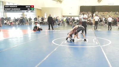 90-I lbs Consi Of 8 #2 - Cody Heberlig, Marlton vs Robert Zilberman, Willpower Wrestling Club