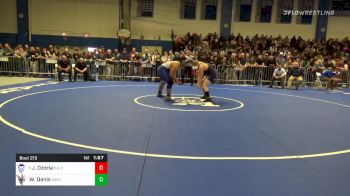 285 lbs Prelims - Josh Ozoria, Salem-NH vs William Danis, Essex